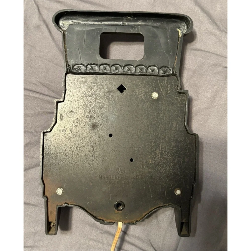 Vintage Mastercrafters Model T Car Automobile Clock M-740 Lights Work READ NOTE